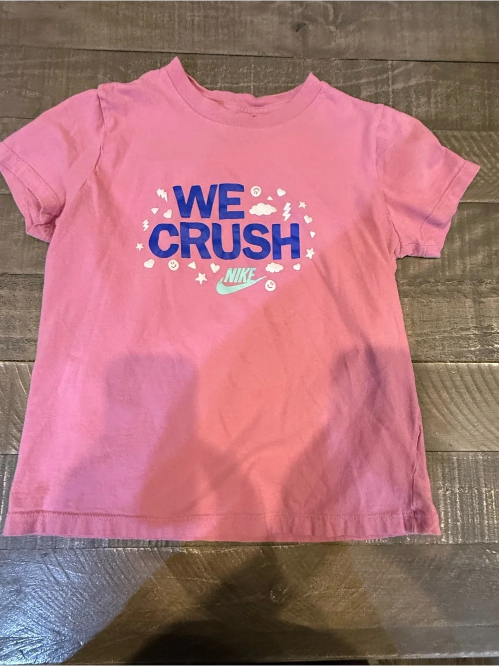 Nike Kids Short Sleeve Tee Lot - Black, Pink, Teal, Light Green, Cream